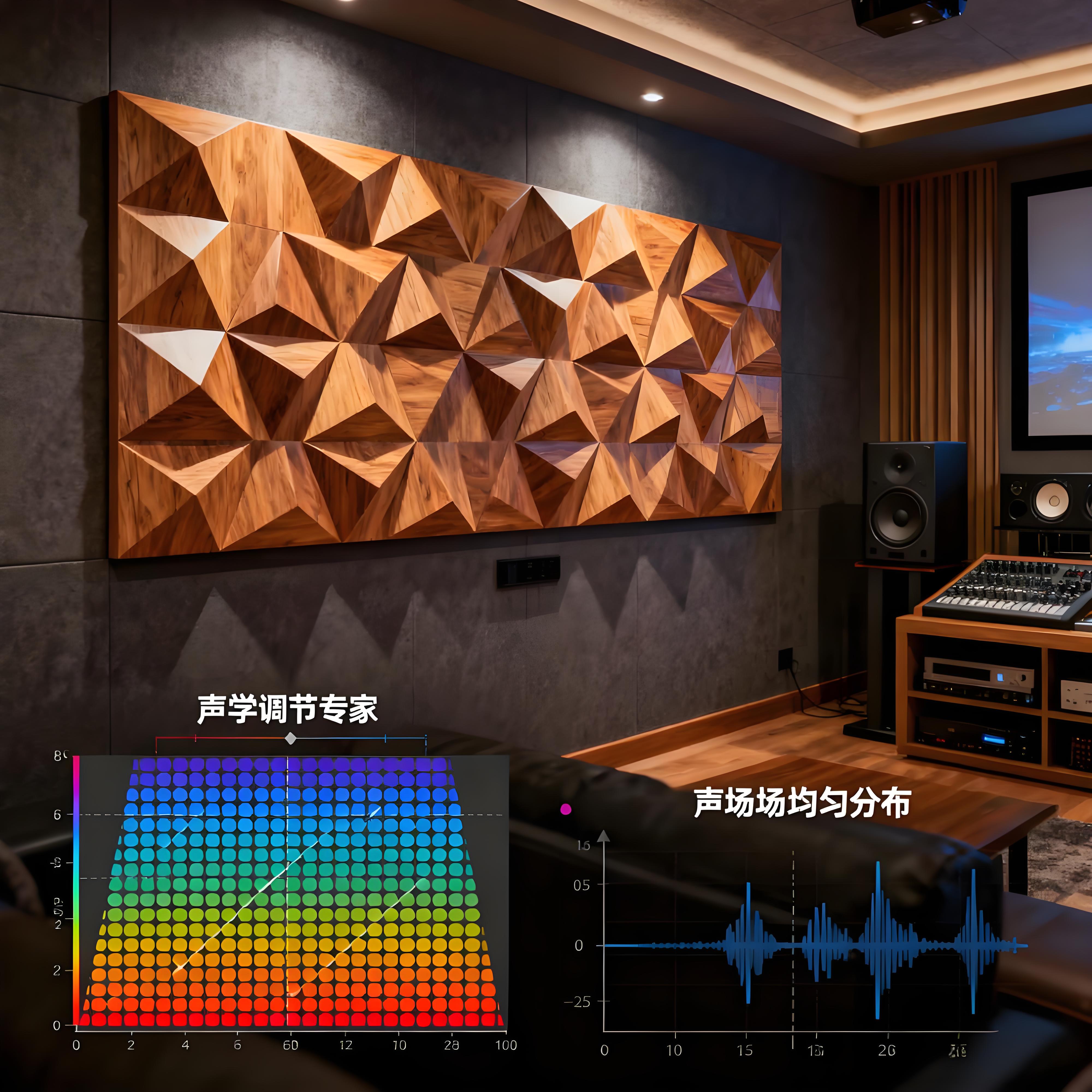 擴散板:聲場優(yōu)化的 “聲學調節(jié)專家”